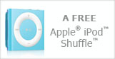 FREE Apply iPod Shuffle for car donations