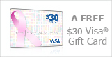 FREE $30 Visa Gift Card for auto and truck donations