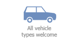All vehicle types welcome for donations-Cars, Trucks, Sport Utility Vehicle (SUV) Minivans and Stationwagons